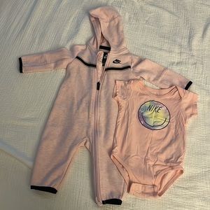 Nike Sportswear Tech Fleece and Nike Onesie